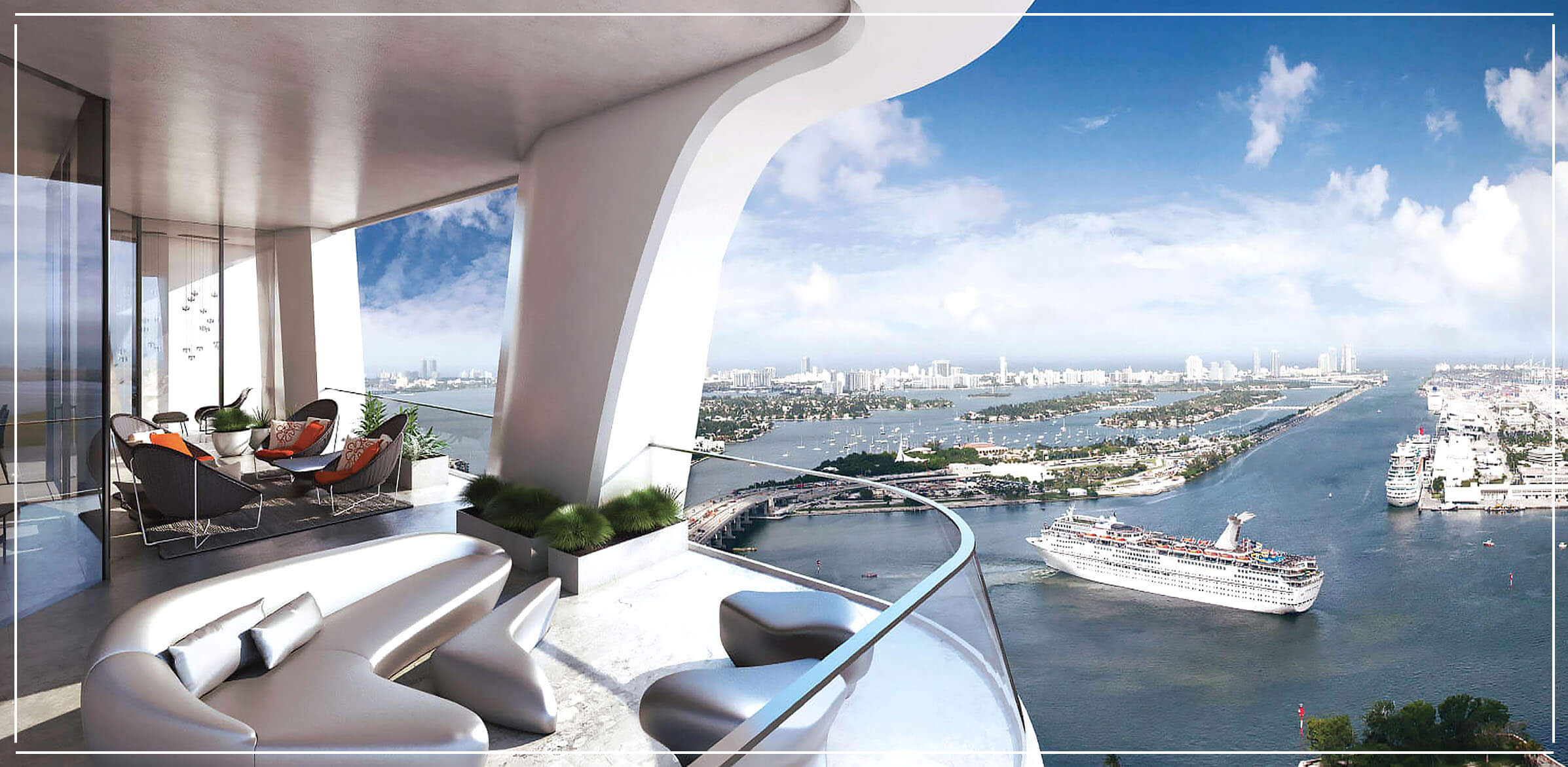 1000 Museum Penthouses for Sale in Miami