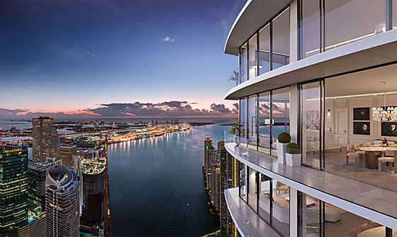 Baccarat Residences, 444 Brickell Ave, Miami, FL 33131