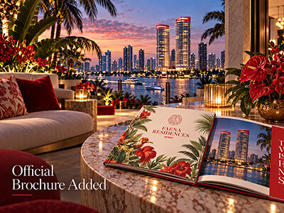 Official brochure added for Faena Residences Miami