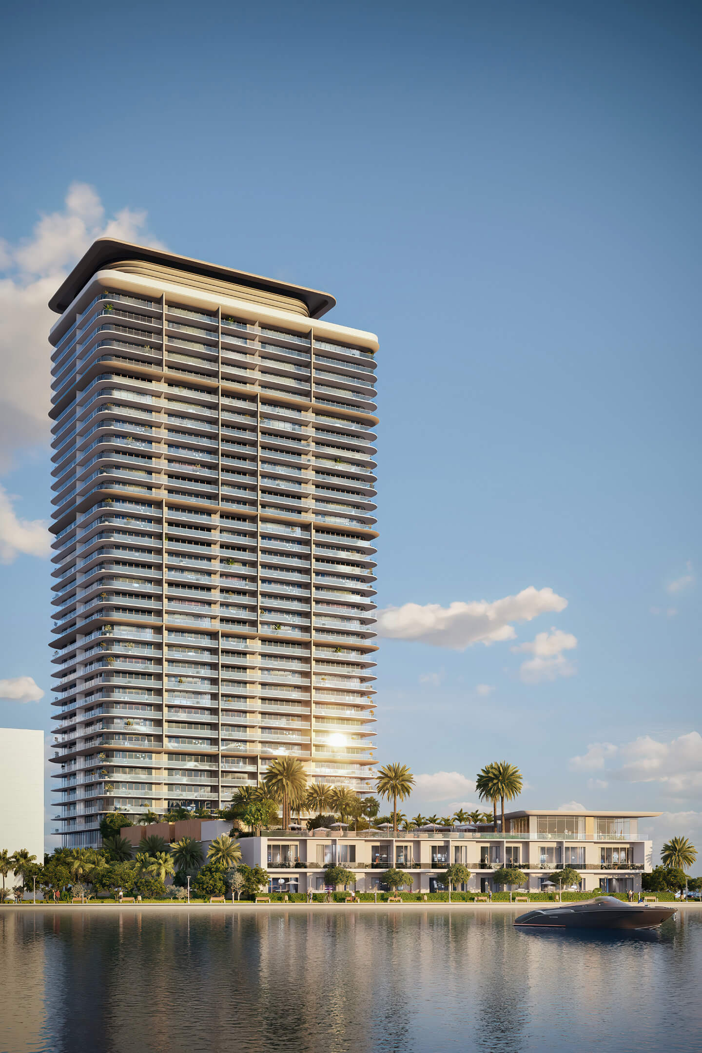 Icon Beach Residences tower view exterior